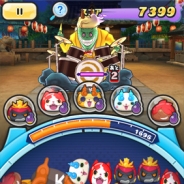 レベルファイブとNHN PlayArt、『妖怪ウォッチ ぷにぷに』で「KJの盆踊りナイト」を開催 音楽好きな妖怪「KJ」と「カミナラス五郎」をゲット
