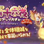 マーベラス、『ログレス』で「古代機十六夜確率アップガチャ」の販売を開始 「デンジャラスガール・ブラッディリリー」も開催