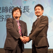 【TGS2014】「両社の化学反応に期待してほしい」…ブシロードとgloopsの新作アプリ『トイズドライブ』に意欲。『ヱヴァBM』の概要も公開