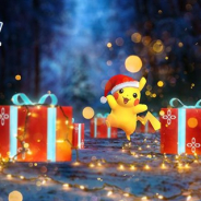 『ポケモンGO』で「Pokémon GO ホリデー」が開催! 「デリバード」がこおりタイプのポケモンと一緒に登場 真っ赤な帽子を被った「ピカチュウ」も!?