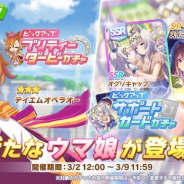 【GooglePlayランキング(3/4)】「★3テイエムオペラオー」登場の『ウマ娘』は4日間首位キープ 『モンスト』は「るーみっくわーるど」コラボやガチャ「パンテオンの栄華」開催で4位