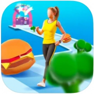【ハイカジ道】Gismartの『Body Race』は"体重調整"というスパイスがきいたランゲーム…ステージクリア時やリーワード獲得時に動画広告