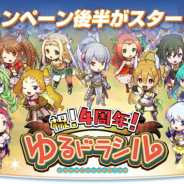 クローバーラボ、『ゆるドラシル』で「4周年記念キャンペーン」後半を開催! 「第10回人気投票」など8つのキャンペーンを実施