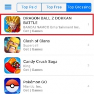 バンナム『ドラゴンボールZ ドッカンバトル』、米AppStoreの売上ランキングで首位…超サイヤ人4ゴジータが登場するThe Dual Dokkan Fes好評