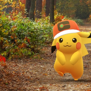 Nianticとポケモン、『ポケモンGO』で「サトシ」の帽子をかぶった特別なピカチュウ登場! 「スポットライトアワー」にて