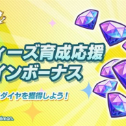 ポケモンとDeNA、『ポケモンマスターズ』で「バディーズ育成応援ログインボーナス」を開催 14日間ログインで「ダイヤ」2100個をプレゼント