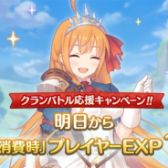 Cygames、『プリンセスコネクト!Re:Dive』で「スタミナ消費時」プレイヤーEXP獲得量1.5倍を4月22日より開催
