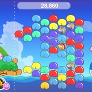 DeNA、新作パズルゲーム『ももじりぞくのぷるるんバルーン』Android版を配信開始