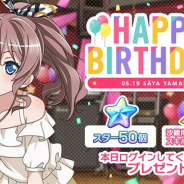 ブシロードとCraft Egg、『バンドリ!ガルパ!』でPoppin’Partyドラム担当の山吹沙綾の誕生日を記念したログインプレゼントを開催中!