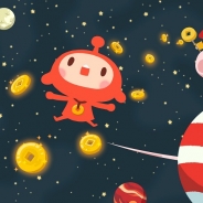 LINE、『LINE アキンド星のリトル・ペソ』の配信を開始! 宇宙を旅しお金をかせいで星づくりをしよう!