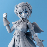 コトブキヤ、新規IP『アルカナディア』のプラモデルシリーズ第1弾「天使ルミティア」の原型を公開! CVは本渡楓さんに決定!