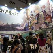 【AnimeJapan2019】新作2タイトルを中心に展開 『ウインドボーイズ!』の楽器体験コーナーに希望者殺到!