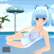 ガマニア、『スプラッシュガールズ!』Android版でオーイズミの宣伝担当「1000ちゃん」とのコラボを開始