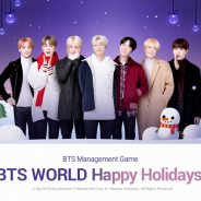 ネットマーブル、『BTS WORLD』にて冬をテーマにしたイベントステージ「ハッピーホリデー」を追加!