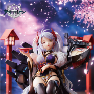 コトブキヤ、『アズールレーン』より「プリンツ・オイゲン」を1/7スケールで初の立体化! 「百花繚乱」スキンを忠実に再現!