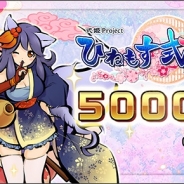 アピリッツ、式姫Project最新作『ひねもす式姫』でユーザー数5万人突破を記念したキャンペーンを実施