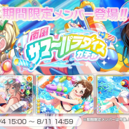 【Google Playランキング(8/6)】「大罪龍と鍵の勇者ガチャ」開催の『パズドラ』がトップ5入り 『ガルパ』は「南風サマーパラダイスガチャ」が好調