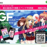 【Amebaランキング(4/26)】登録会員数500万目前に迫り新TVCMも控える『ガールフレンド(仮)』が絶好調。姉弟作も上昇中