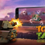 NHNエンターテイメント、全世界のユーザーとリアルタイム対戦できるSTG『Top Tank』のAndroid版を配信開始。横スクロールベースの1対1式を採用