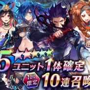 gumi、『誰ガ為のアルケミスト』で「★5ユニット1体確定!1回限定10連召喚」と「48時間限定ショップ」を5月20日より48時間限定で開催!
