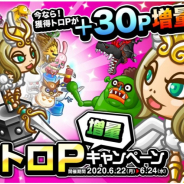 アソビズム、『城とドラゴン』で「トロフィーバトル 中盛りトロP 増量キャンペーン」を開催!