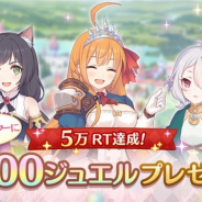 Cygames、『プリンセスコネクト!Re:Dive』で5万RT達成を記念して「ジュエル1500個」を全プレイヤーにプレゼント!