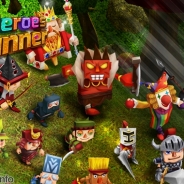 SummerTimeStudio、16年リリース予定の本格ランニングRPG『4Heroes Runner(仮称)』のゲーム内容とゲーム画面を一部公開!
