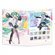 セガゲームス、「初音ミク Project DIVA 10周年記念フレーム切手セット」販売決定!「ミクダヨー」が1日郵便局長に就任