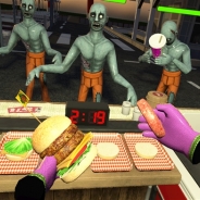 BitSummitで高評価の『Dead Hungry』がOculus Connect 3に満を持して登場! ゾンビに美味なバーガーを与えて人間の心を取り戻させよう