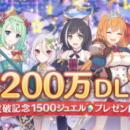 Cygames、『プリンセスコネクト!Re:Dive』が200万DLを突破! 記念プレゼントで全員にジュエル1500個を贈呈