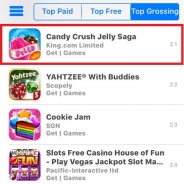 Kingの新作『キャンディークラッシュゼリー』が好スタート! 米国App Store売上ランキングで早くも21位に登場