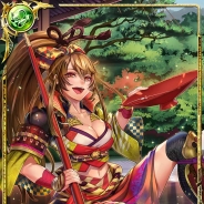 gumi、『ドラゴンジェネシス -聖戦の絆-』がスクエニの『戦国やらいでか-乱舞伝-』とのコラボキャンペーンを開催! 人気武将「前田慶次」が登場!