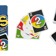 マテル・インターナショナル、「UNO(ウノ)」の兄弟となる新たなカードゲーム「DOS(ドス)」を8月上旬より発売!