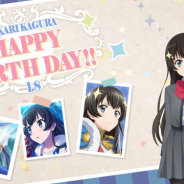 エイチームとブシロード、TBS、『スタリラ』で「神楽ひかり」誕生日キャンペーン…舞台少女がお祝いしに集まる誕生日ケーキも登場