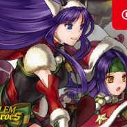 『ファイアーエムブレム ヒーローズ』で超英雄召喚イベント「聖なる夜の奇跡」が17日16時より開催 冬祭りの衣装に身を包んだ4人の超英雄が登場
