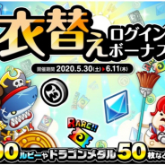 アソビズム、『城とドラゴン』で最大500ルビーやドラゴンメダルをゲットできる「衣替えログインボーナス」を開催!