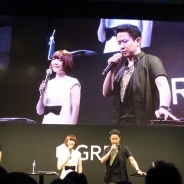 【TGS2015】「アプリでしか表現できない面白さがある」…声優の花澤香菜さんと杉田智和さんが登場した『消滅都市』一色のSPステージを取材