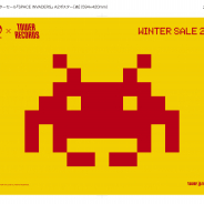 タイトー、タワーレコードと提携しスペースインベーダーとコラボした「タワーレコード『WINTER SALE 2018』」を23日より実施!