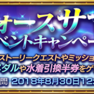 スクエニ、『FFエクスプローラーズ フォース』で「フォースサマーイベント」を実施 新衣装「水着」登場の「フォースサマーガチャ」も登場!
