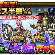 【Google Playランキング(11/5)】『FFBE』がトップ10入り レジェンド召喚開催中の『ドラガリアロスト』は11ランクアップ