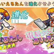 オレンジキューブ、ドットRPG『勇者と1000の魔王』でインフィニットループの公式キャラクター「あいえるたん」とコラボ MMD向けデータやシリアルコードを配布