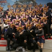 KONAMI、『遊戯王 デュエルリンクス』3500万ダウンロード突破記念…闇遊戯の集団が渋谷マークシティを占拠!? 「なりきりPhoto Studio」も!