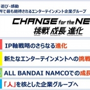バンナムHD、2021年3月期を最終年度とする中期計画を策定 売上高7500億円、営業利益750億円を目指す IP軸戦略をさらに進化