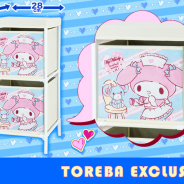 サイバーステップ、『トレバ』にて「【トレバ限定】サンリオキャラクターズ 2段式収納ボックス」第3弾が8月1日より登場!