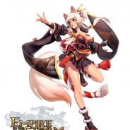 スクエニ、『EMPIRE IN THE STORM』で本作初となる“回復スキル”を持った英雄キャラクター「クウコ」を追加