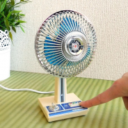 タカラトミーアーツ、ミニチュア扇風機『昭和扇風機』を6月27日より発売…レトロなデザインや機能を再現!