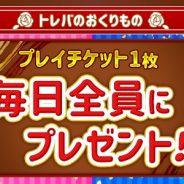 サイバーステップ、クレーンゲームアプリ『トレバ』でプレイチケットCPを開催 毎日全員にプレゼント