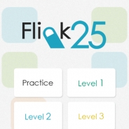 Happy Elements、ライトゲームブランド第5弾『Flick25』のAndroid版を配信開始。パネルをFlickして同一ライン上に並べるパズルゲーム