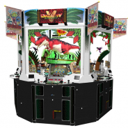タイトー、恐竜をテーマとしたマスメダルプッシャーゲーム「ダイノキングビクトリー」を稼働開始!