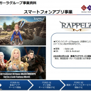 ガーラ、『Rappelz Mobile』を東南アジアで3月31日よりサービス開始 今後タイ語版と韓国語版、グローバル版をリリース予定